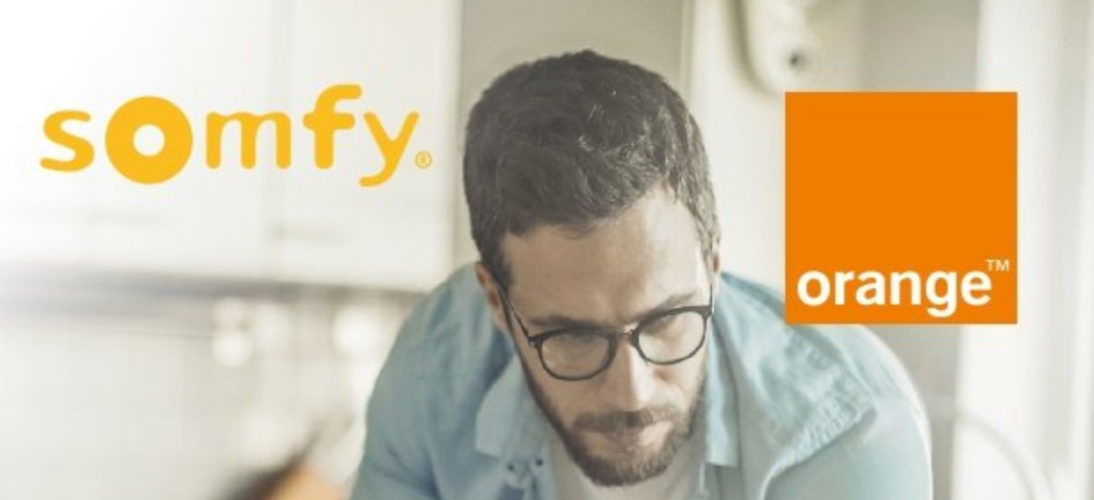 Orange et Somfy annoncent un partenariat pour développer l'expérience de la maison connectée