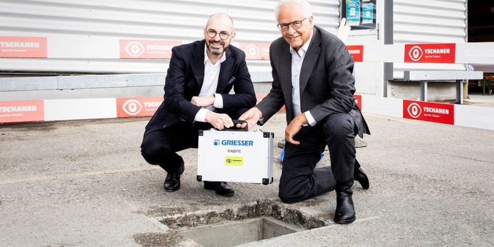 Pose de la première pierre d’un nouveau hall de production pour Griesser