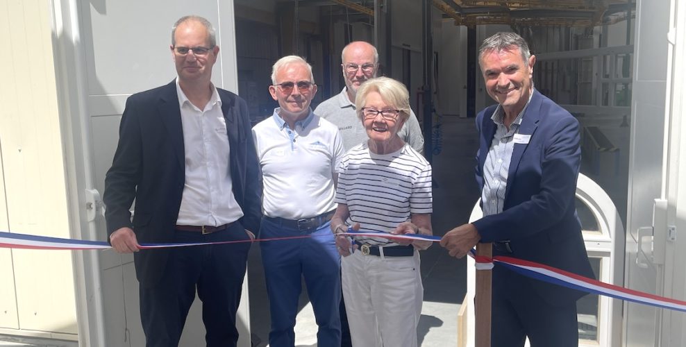 La Menuiserie Meslin inaugure sa nouvelle unité de laquage