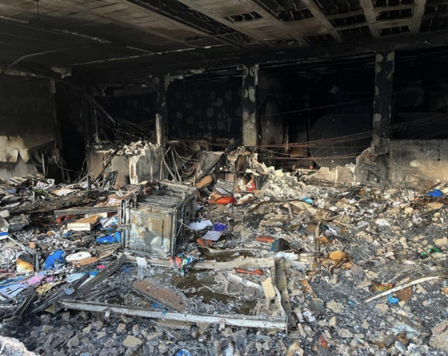 Émeutes : destruction par incendie de la menuiserie Prodesign