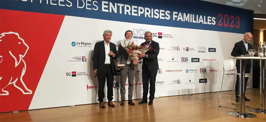 Le groupe Installux remporte le Grand Prix des Entreprises Familiales