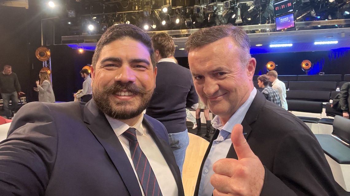 Rencontre entre Dominique Lamballe et Guillaume Kasbarian Verre