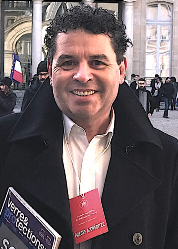 Frédéric Taddeï, directeur de la publication Verre & Protections Mag